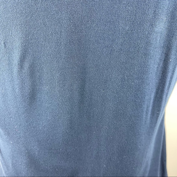 ZARA Size M Navy Blouse - Picture 8 of 9